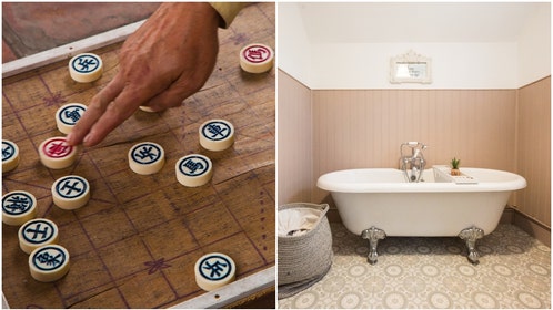 Chinese Chess and Bathtub