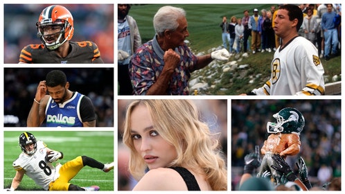 Lily-Rose Depp And ‘The Idol’ Gets Canned, Kyrie Irving Switches Sports, Happy Gilmore Heads To College, Kenny Pickett Ties The Knot And Myles Garrett Bull Rushes Camper