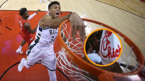 Giannis Antetokounmpo Dunks On Chick-fil-A, Is Now A Culver's Man