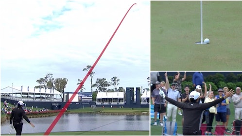 Hayden Buckley Makes Hole-In-One On The 17th At TPC Sawgrass: Video