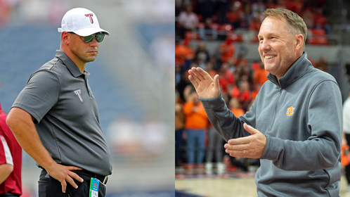 jon-sumrall-hugh-freeze-spring-game-troy-auburn-scrimmage