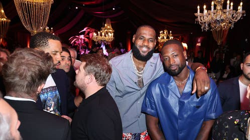 Beckham, LeBron, Other Celebs Hit Up Carbone Party for Formula 1 Grand Prix Weekend