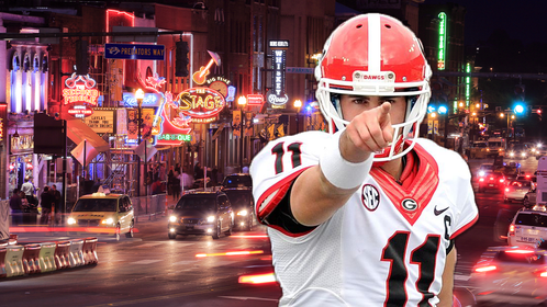nashville-broadway-tootsies-sec-media-days-aaron-murray-georgia-dancing