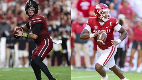 Spencer Rattler and KJ Jefferson