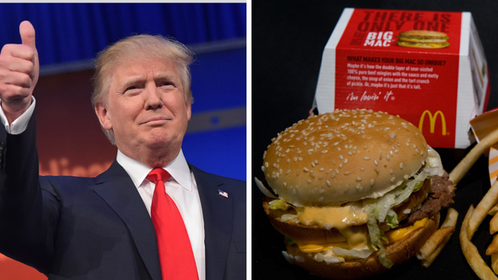 Trump McDonalds