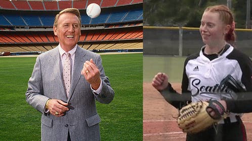 vin-scully-granddaughter-grace-luderer-seattle-softball