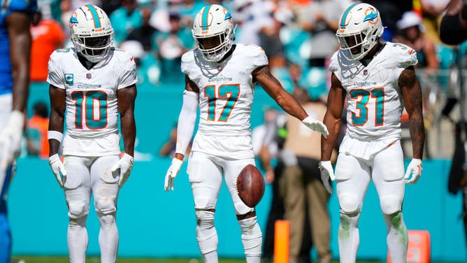 The Eagles are going to struggle to match the speed of Tyreek Hill, Jaylen Waddle, Raheem Mostert and the rest of the Miami Dolphins, making the OVER a good NFL betting pick in Week 7.