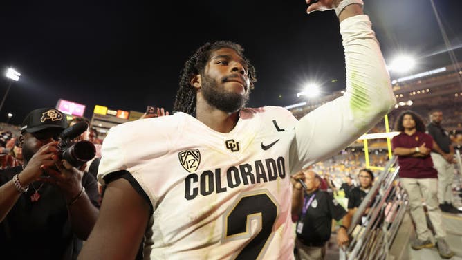 Colorado QB Shedeur Sanders is just enjoying the college experience according to his father Deion Sanders