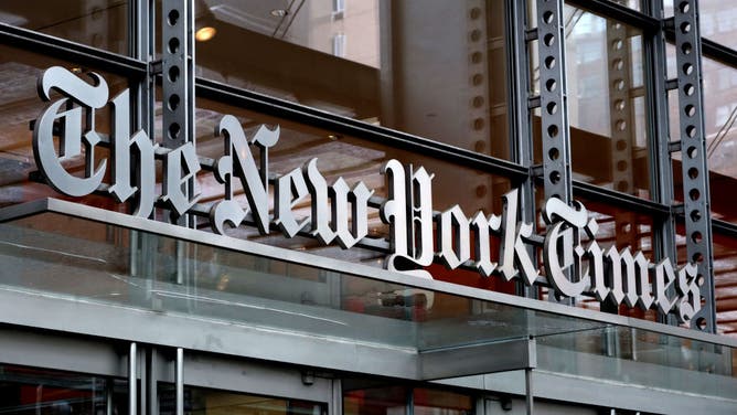 The New York Times owns The Athletic, which has lost a lot of money for the newspaper company. (Photo by Gary Hershorn/Getty Images)