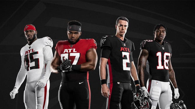 Atlanta Falcons uniform history