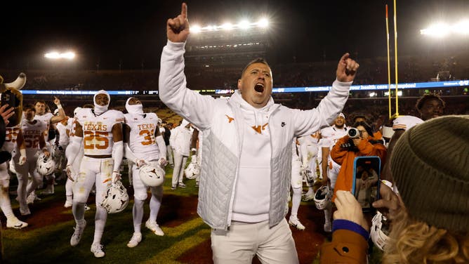 The Texas Longhorns are one win away from clinching Big 12 title game spot, and continuing its path towards college football playoffs