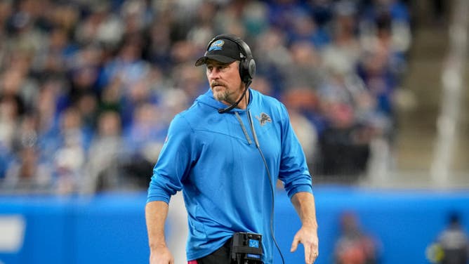 Dan Campbell Is Back To Ripping Up-Downs In Camp