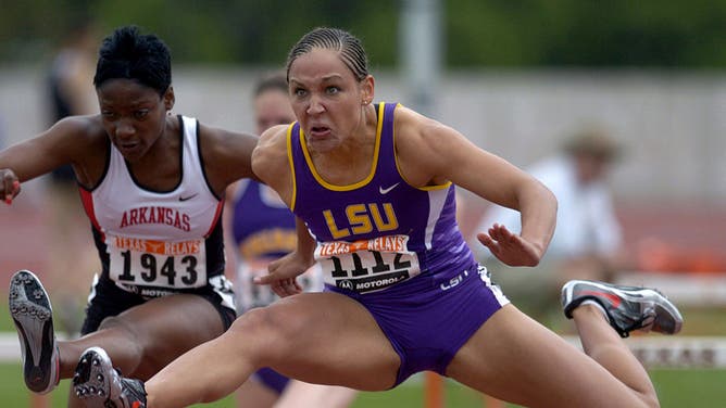 Lolo Jones says Shaq was high for Angel Reese LSU comment.