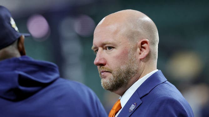 Former Houston Astros general manager James Click, fired after winning the World Series