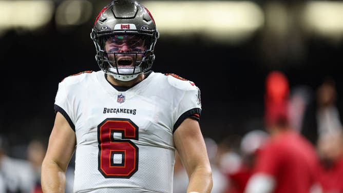 Buccaneers quarterback Baker Mayfield is playing well now