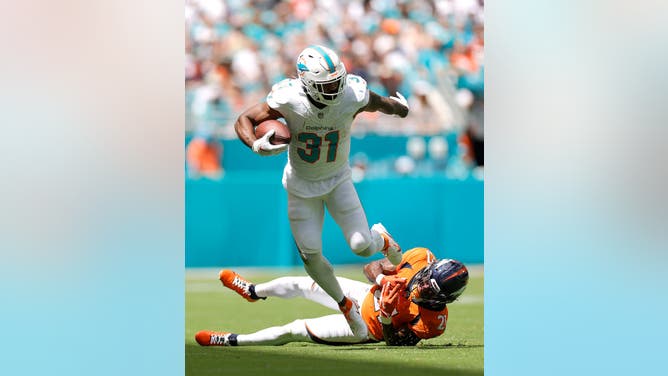 The Dolphins run attack ran over the Broncos