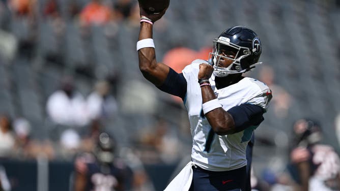 Malik Willis and Will Levis are locked in a Titans quarterback competition.