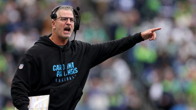 Coach Frank Reich has seen his Panthers post the NFL's worst record