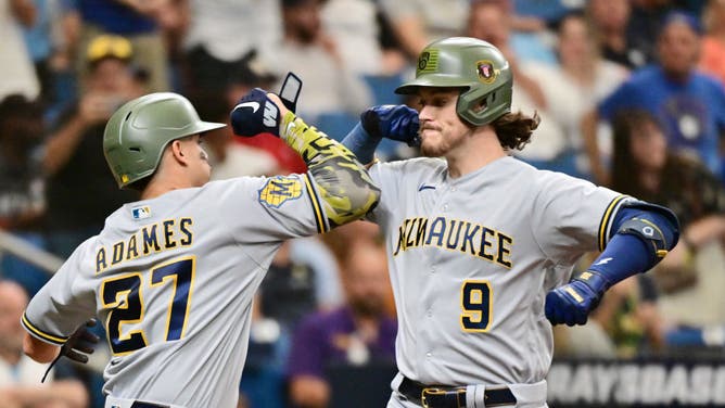 Milwaukee Brewer Willy Adames Gets Foul Ball To Face In Scary Incident