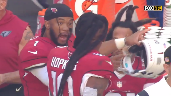 DeAndre Hopkins and Kyler Murray may not love each other anymore.