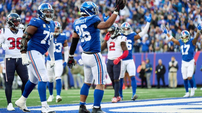 We 're making the Giants and the Over one of our NFL betting picks in Week 11 and expect to see Saquon Barkley in the endzone.