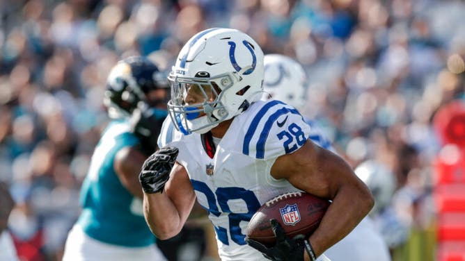 Colts running back Jonathan Taylor will be playing for the team despite trade requests