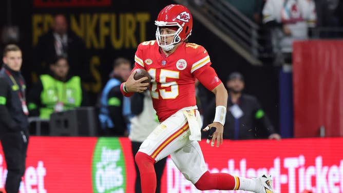 Kansas City Chiefs QB Patrick Mahomes appeared on the ManningCast on ESPN for Week 10's Monday Night Football game.