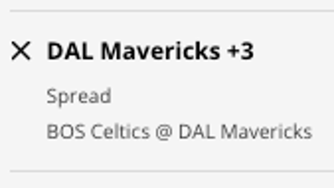 The Dallas Mavericks odds' vs. the Boston Celtics from DraftKings Sportsbook as of Thursday, Jan. 5th at 2 p.m. ET.