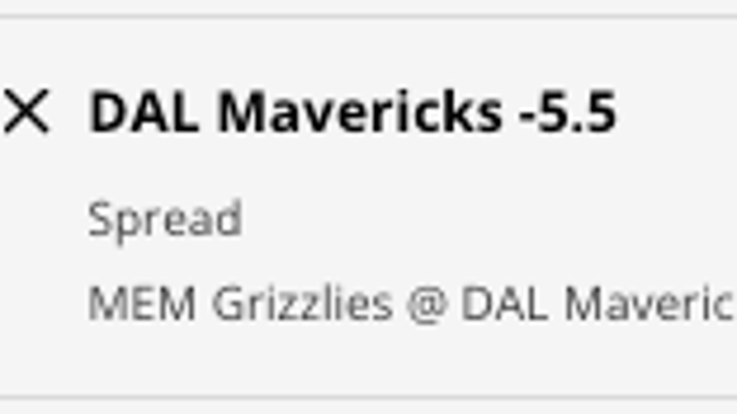 The Dallas Mavericks' odds vs. the Memphis Grizzlies at DraftKings Sportsbook as of Saturday, Oct. 22 at 9 a.m. ET.