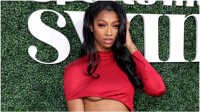 Sports Illustrated Swimsuit shared a new video of LSU basketball star Angel Reese. Watch Reese's SI Swimsuit shoot. (Credit: Getty Images)