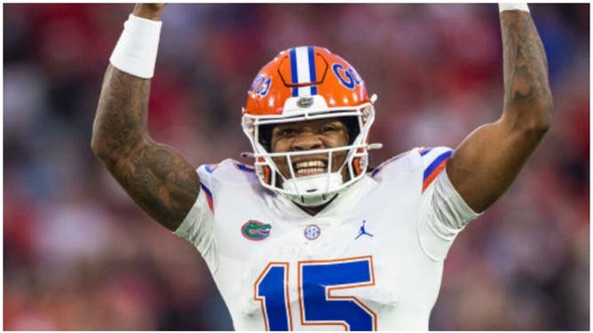 Former Florida QB Anthony Richardson sets six NFL visits. Where will he go in the draft? (Credit: Getty Images)