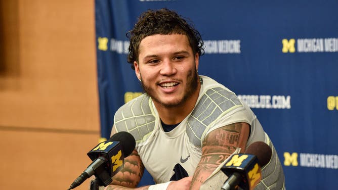 Michigan Player Accidentally Leaks Blake Corum s Health Status