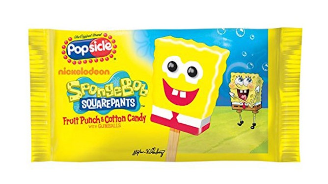 Boy buys Sponge Bob popsicles on Amazon