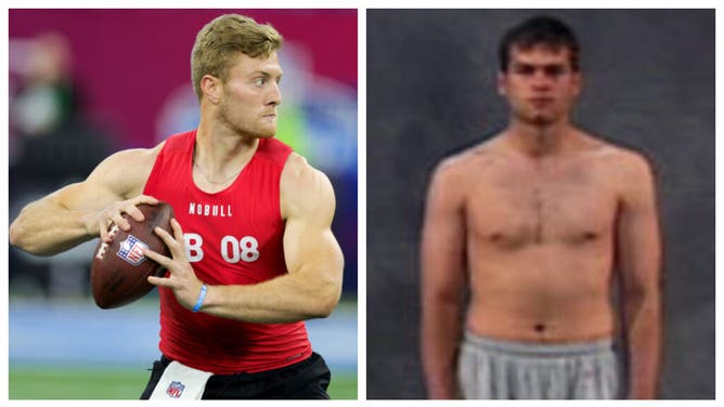 Will Levis and Tom Brady entering the NFL Draft in very different shape.