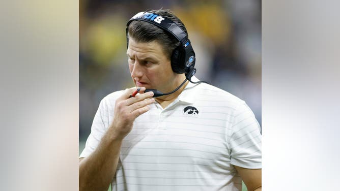 Will Iowa fire offensive coordinator Brian Ferentz? (Photo by Joe Robbins/Icon Sportswire via Getty Images)