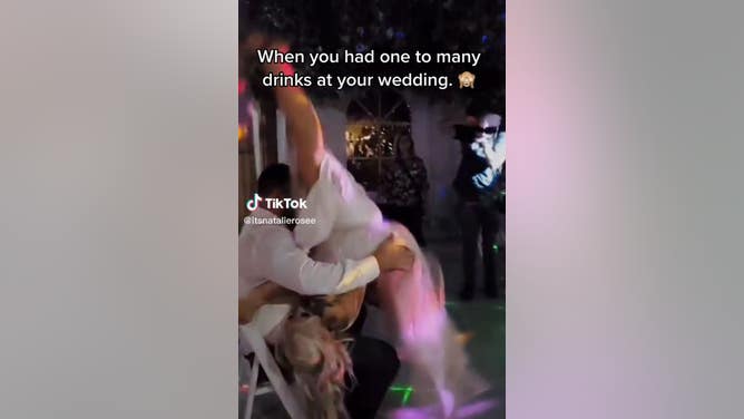 Bride Gives Groom NSFW Lap Dance At Wedding