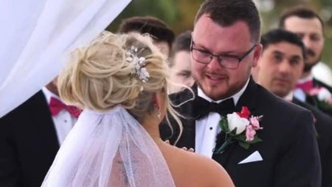 Pooping in Wedding Dress