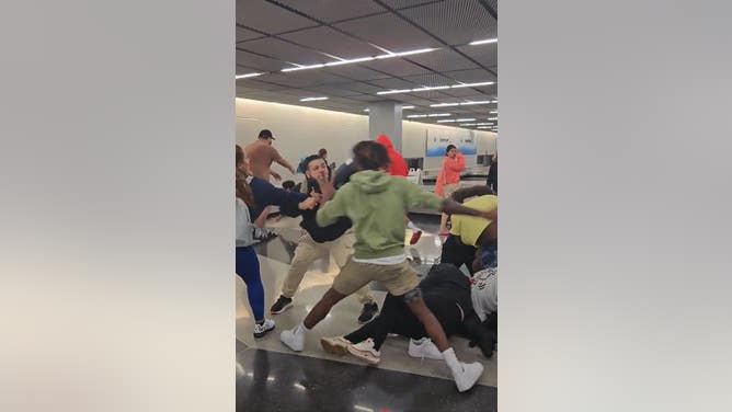 Chicago O'Hare Airport Fight