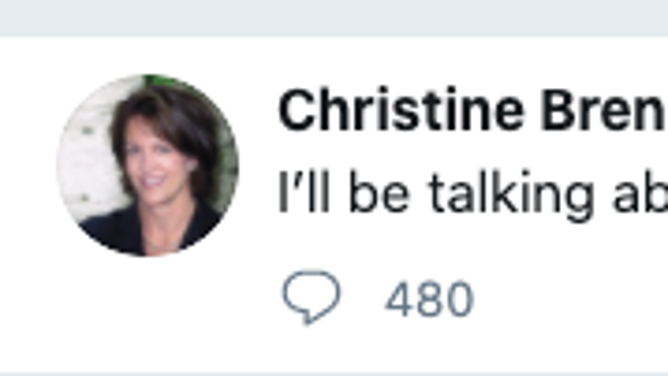Christine Brennan Big Ten Tweet