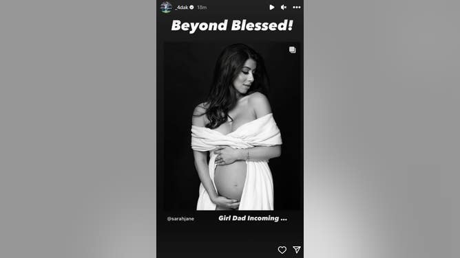 Dak Prescott's Girlfriend Sarah Jane Ramos Announces That She's Pregnant
