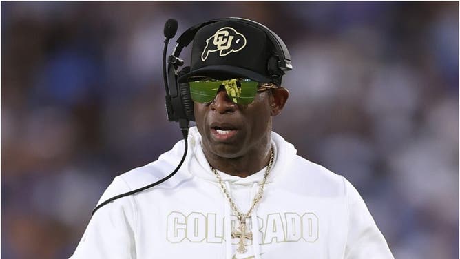 Sports Illustrated named Deion Sanders its Sportsperson of the Year. Colorado and Sanders finished 4-8 and missed making a bowl game. (Credit: Getty Images)