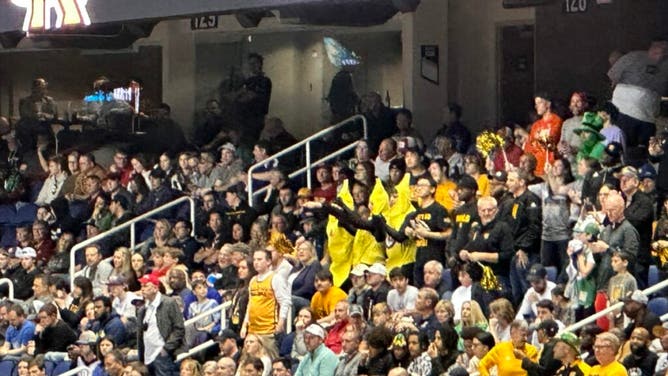 Kennesaw State fans dressed in banana outfit