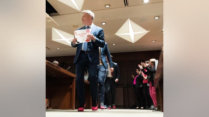 Male Canadian Lawmakers Parade Around In Pink Heels To 'Support' Women