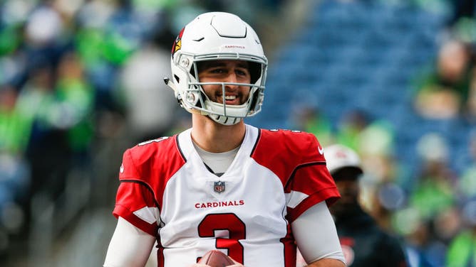 Not sure what Josh Rosen is smiling about. It can't be his play.