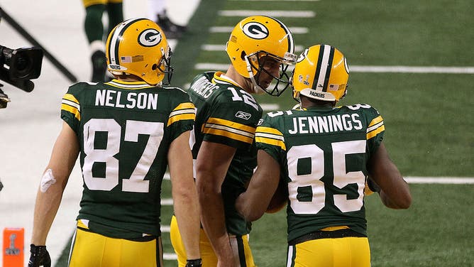 Aaron Rodgers and Greg Jennings may not see eye to eye anymore.
