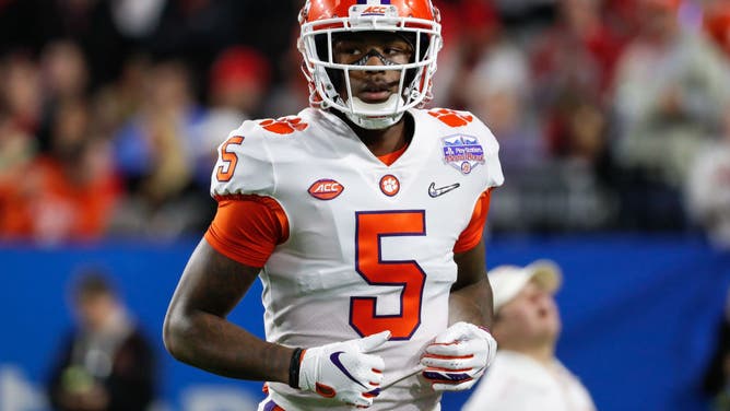 Cincinnati Bengals receiver Tee Higgins will switch from jersey #85 to #5, the number he wore at Clemson.