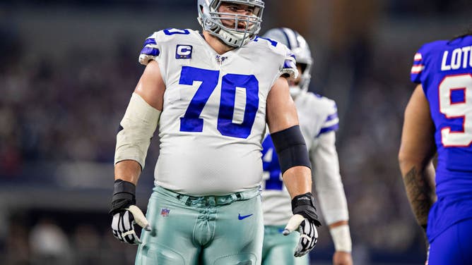 Zack Martin is holding out from Cowboys training camp in hopes Jerry Jones give him a new deal.
