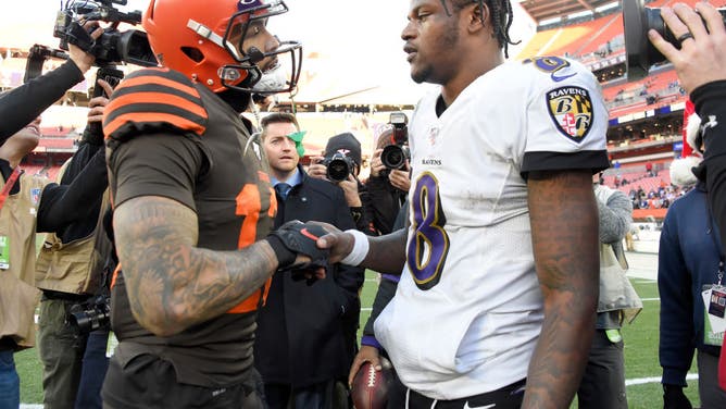Wide receiver Odell Beckham and quarterback Lamar Jackson are now teammates with the Baltimore Ravens, but for how long?