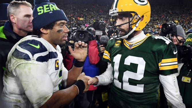 Russell Wilson and Aaron Rodgers will meet as AFC opponents for the first time in 2023 when the Denver Broncos face the New York Jets.