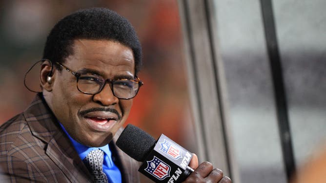 Michael Irvin remains suspended from the NFL Network stemming from a sexual harassment allegation in February.